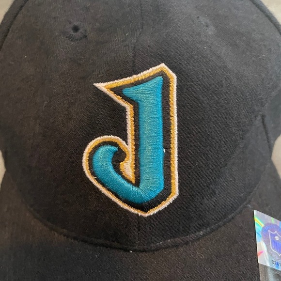 NWT Nike Jacksonville Jaguars Wool Fitted Cap 6 7/8 Team Official Sideline Hat - Picture 2 of 11
